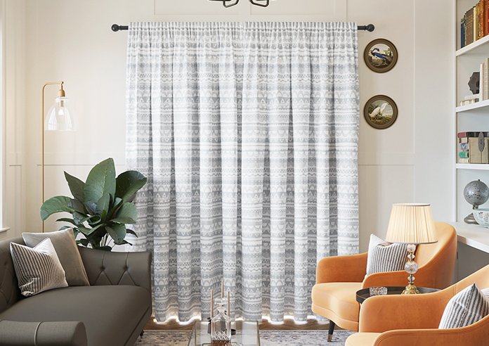 Bohemian, Ashen - Made to Measure Curtains - Image 7